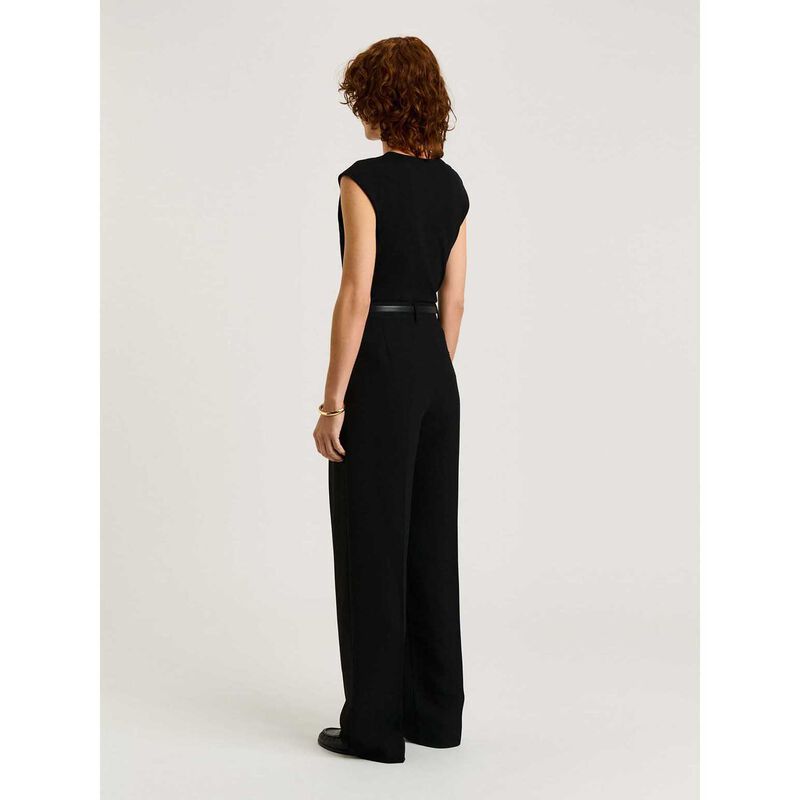 Veronika Maine Double Weave Straight Leg Pant image number 1